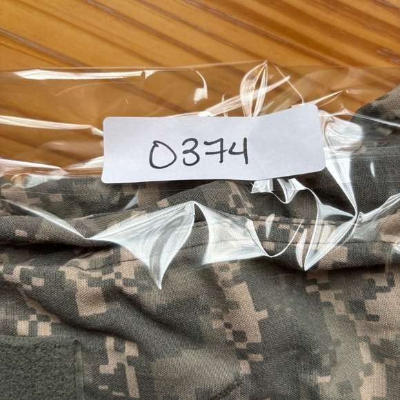 US Army ACU Field Jacket Large Short UCP Digital Camo Shell NSN 8415-01-526-9649 - Picture 15 of 15